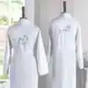 חלוק מגבת איכותי לחתן וכלה - מתנת כותנה מפנקת