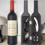 סט אביזרים 5 חלקים בעיצוב של בקבוק יין מקורי