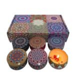 מארז מתנה 6 נרות סויה ריחניים